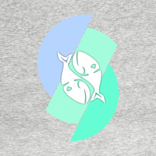 Pisces color spectrum design. by cusptees